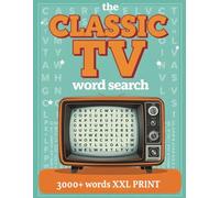 the CLASSIC TV Word Search: 50s/60s/70s/80s - Large Printe Edition - Famous TV Programs Nostalgic Word Search - Word search books for adults - TV Word Search Books - GAP STUDY