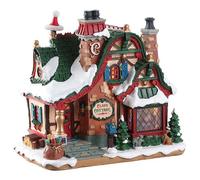 The Claus Cottage B/O (4.5V) Santa's Wonderland Lemax Cod 75292