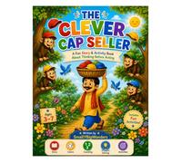 The Clever Cap Seller: A Fun Story & Activity Book About Thinking Before Acting | Ages 3-7