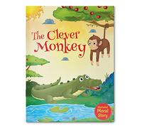 The Clever Monkey: Illustrated Moral Story for Children