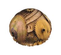 The Clocks Theme Gears - Cuffia da doccia a doppio strato impermeabile e multiuso, adatta per adulti, bambini, uomini e donne.