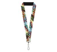 The Coca-Cola Company Lanyard, Coca Cola Coke Logos and Bottle Pop Art Multi Col