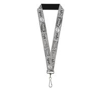 The Coca-Cola Company Lanyard, Coca Cola Enjoy Refresh Can and Bottle Grays Whit