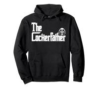 The CockerFather Cocker Spaniel Dog Dad Shirt Uomo Regali Felpa con Cappuccio