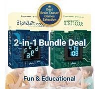 The Code Breaker Bundle: Digit & Alphabet - Set di giochi puzzle logici...