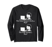 The Code Doesn't Work... Why? The Code Works... Why? Maglia a Manica