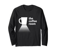 The Coffee Room Fun Clever Cafe Amante dei Bevitori di caffè Java 2 Maglia a Manica
