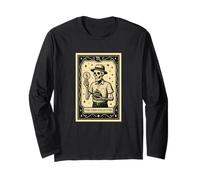 The Coin Collector Tarocchi Halloween Spooky Gothic Witchy Maglia a Manica