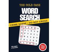 The Cold Case Word Search: 80 Large Print Mystery Puzzles for Calm Focus, Memory Training, and Enjoyable Downtime