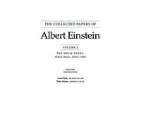 Albert Einstein The Collected Papers of Albert Einstein, Volume 2 (E (Tascabile)