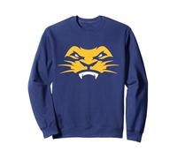 The College of New Jersey TCNJ Roscoe The Lion Face Felpa