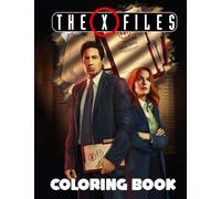 The Coloring Book: Creativity Great X-files A Collection An Adult Colouring Books Unique Pages