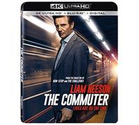 The Commuter (4K UHD Blu-ray) Liam Neeson Vera Farmiga Sam Neill Jonathan Banks