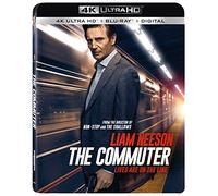 The Commuter (4K UHD Blu-ray) Liam Neeson Vera Farmiga Sam Neill Jonathan Banks