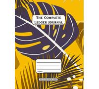 The complete Accounting Journal | Professional cash book register | Vintage design | premium Quality: Vintage account book design