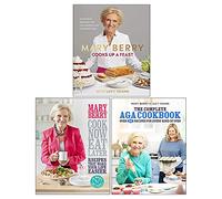 The Complete Aga Cookbook, Mary Berry Cooks Up A Feast, Cook Now, Eat later 3 Books Collection Set By Lucy Berry, Mary, Young