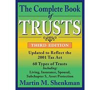 Martin M. Shenkman The Complete Book of Trusts (Tascabile)