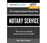 The Complete Business Plan for Your Notary Service