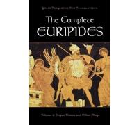 The Complete Euripides Volume I Trojan Women and Other Plays (Tascabile)