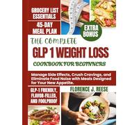 THE COMPLETE GLP 1 WEIGHT LOSS COOKBOOK FOR BEGINNERS: Manage Side Effects, Crush Cravings, and Eliminate Food Noise with Meals Designed for Your New Appetite.