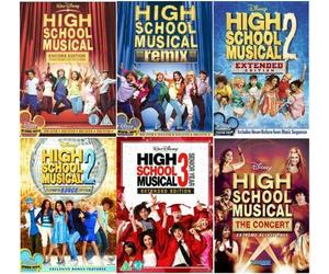 The Complete High School Musical 1 -3 DVD Collection- Encore Edition / High School Musical - Remix Edition /High School Musical 2 - Extended Edition / High School Musical 2 - Dance Edition / High School Musical 3 - Senior Year / High School Musical - The Concert by Monique Coleman
