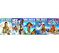 The Complete Ice Age 1 - 5 DVD Collection: Ice Age 1 / Ice Age 2: The Meltdown / Ice Age 3: Dawn of the Dinosaurs / Ice Age 4: Continental Drift / Ice Age 5: Collision Course (5 Discs)