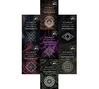The Complete Isaac Asimov's Foundation Series Books Set 1-7 (Foundation, Foundation and Empire, Second Foundation, Foundation's Edge, Foundation and Earth, Prelude to Foundation, Forward the