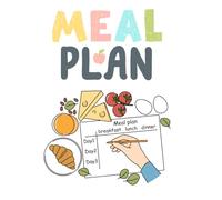 The Complete Meal Prep Master: 52-Week Large Print Meal Planner & Grocery List: Large 8.5" x 11" Menu Journal with Weekly Food Tracker, Integrated Shopping Lists, and Recipe Notes Section.