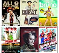 The Complete Sacha Baron Cohen DVD Collection: Ali G - Indahouse / Borat / Bruno / Dictator / Sweeney Todd / Talladega Nights