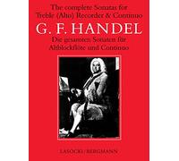 The Complete Sonatas for Treble Alto Recorder and Basso Sonatas – Faber & Faber