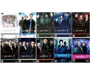 The Complete Spooks BBC TV Series DVD Collection: Series 1, 2, 3, 4, 5, 6, 7, 8, 9 and 10 + Extras