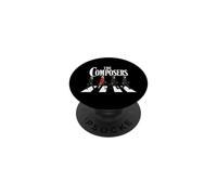 The Composers Men Women Kids Funny Classic Music Graphic PopSockets PopGrip Adesivo