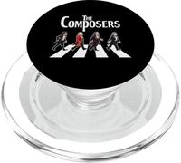 The Composers Uomini Donne Bambini Divertente Musica Classica PopSockets PopGrip per MagSafe