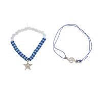 THE CONCEPT FACTORY - EC0088 - Kit DIY per Creare 14 Braccialetti Personalizzati con Perline Colorate e Ciondoli - Ideale per Sviluppare la creatività - Dimensioni: 14 x 10 x 2,5 cm - Multicolore