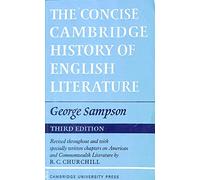 The Concise Cambridge History of English Literature