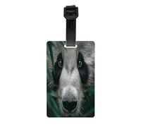 The Confusion of Giant Pandas Etichetta per bagagli per valigie - Etichette per bagagli in PVC per navi da crociera e elementi essenziali per viaggi aerei