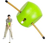 The Connector Smart Ball Golf Swing Trainer - Aiuto per l'allenamento di collegamento del braccio per migliorare la meccanica dello swing, postura e allineamento con asta di pratica
