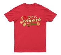 The Cookie Crew Maglietta Natalizia Unisex Regalo Retrò Divertente Donna...