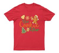 The Cookie Crew Maglietta Natalizia Unisex Regalo Retrò Divertente Donna...