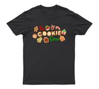 The Cookie Crew Maglietta Natalizia Unisex Regalo Retrò Divertente Donna...