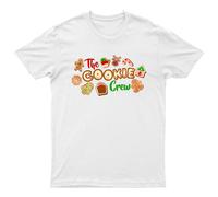 The Cookie Crew Maglietta Natalizia Unisex Regalo Retrò Divertente Donna...