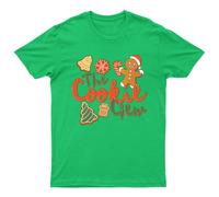 The Cookie Crew Maglietta Natalizia Unisex Regalo Retrò Divertente Donna...