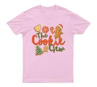 The Cookie Crew Maglietta Natalizia Unisex Regalo Retrò Divertente Donna...