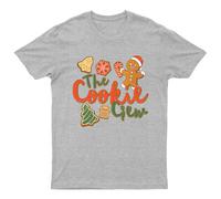 The Cookie Crew Maglietta Natalizia Unisex Regalo Retrò Divertente Donna...