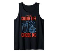 The Cookie Life Chose Me Divertente Latte E Biscotti Amante Canotta