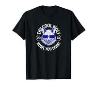 The Cool Wolf - Divertente lupo design Howl You Doin? Maglietta