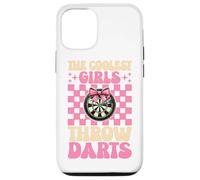The Coolest Girls Lancia Freccette, Bersaglio a forma di civetta, rosa Custodia per iPhone 12/12 Pro