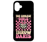 The Coolest Girls Lancia Freccette, Bersaglio a forma di civetta, rosa Custodia per iPhone 16 Plus