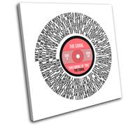 The Coral Dreaming of You Lyrics Vinyl SINGLE TELA parete arte foto stampa