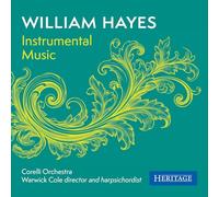 The Corelli Orchestra; Warwick Cole – William Hayes: Instrumental Music – CD – Heritage